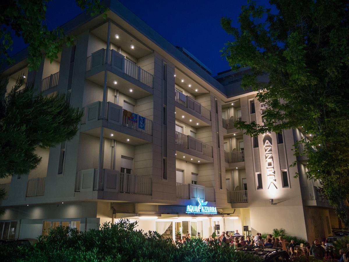 Hotel Aquila Azzurra Римини Экстерьер фото